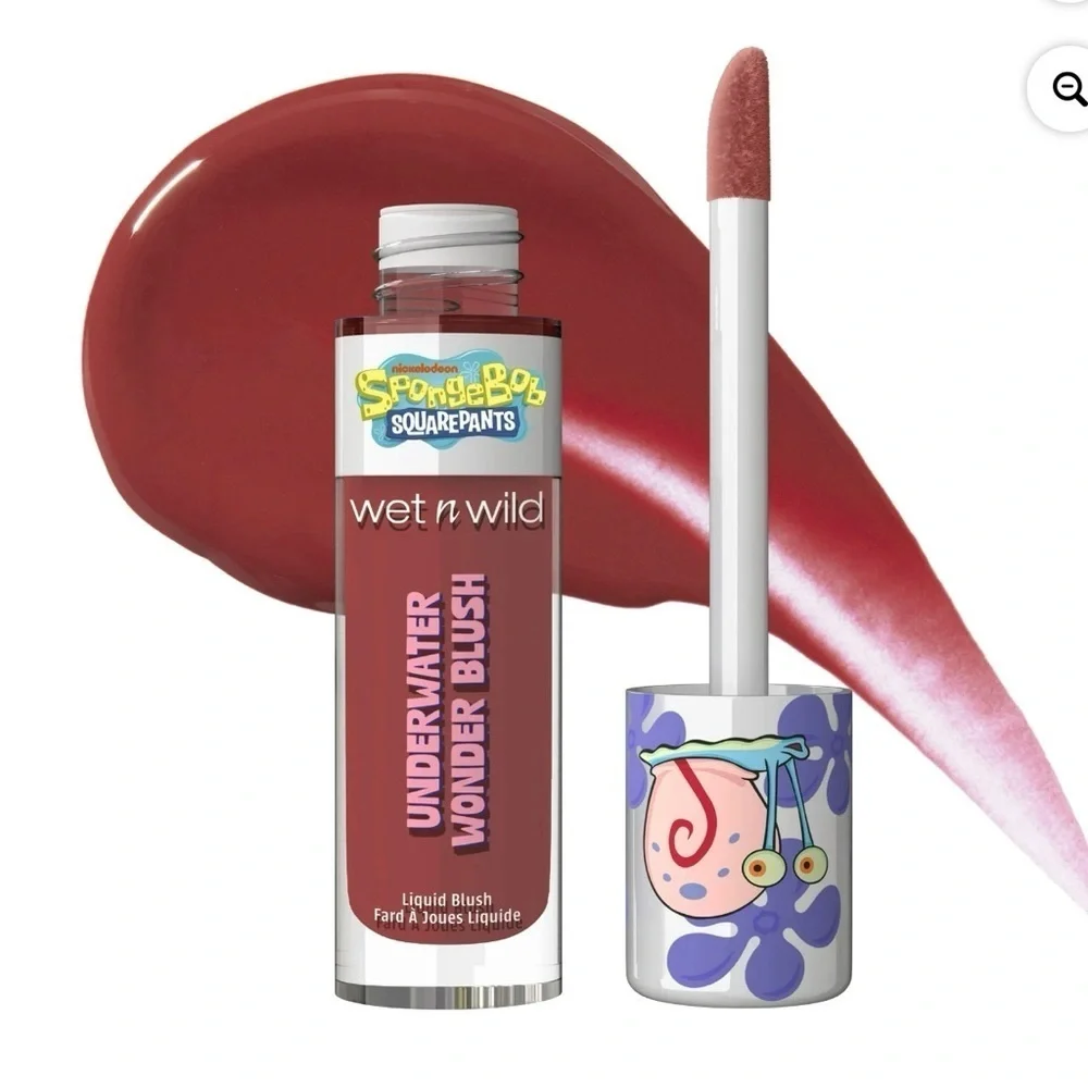 Wet N Wild SpongeBob Underwater Wonder Liquid Blush - Snailed It